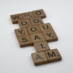 scrabble tiles on white surface