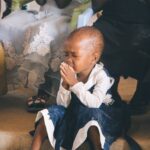 photo of child praying