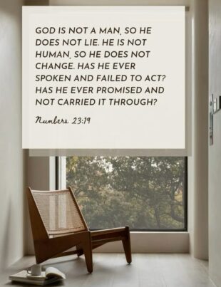 Découvre pourquoi Dieu ne ment pas selon Nombres 23:19 : Il accomplit toujours ce qu’Il promet, même quand tout semble contraire à Sa Parole.